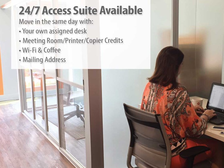 24/7 Access Desks available in WINDERMERE, FL •  HORIZON WEST AREA - on shore of Lake Speer in Windermere, FL